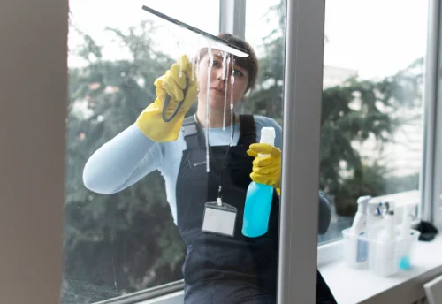 Nettoyage de vitres intérieures et extérieures à Mouazé